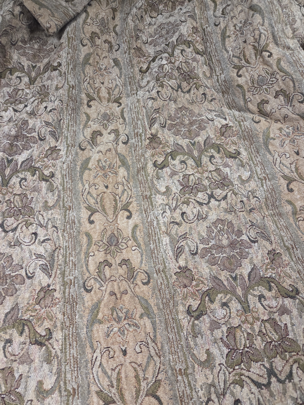 JCPenney Home Floral Paisley Tapestry Jacquard Curtain Panel – 52" x 84"